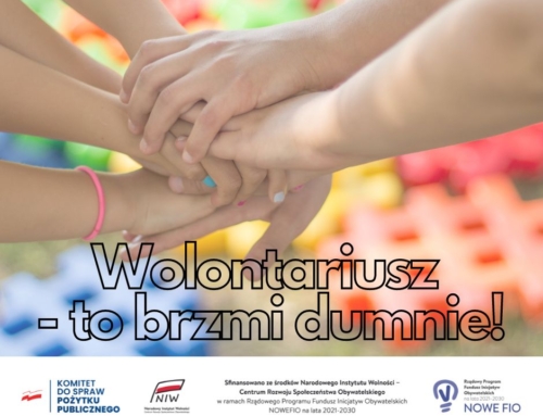 Wolontariusz – to brzmi dumnie!